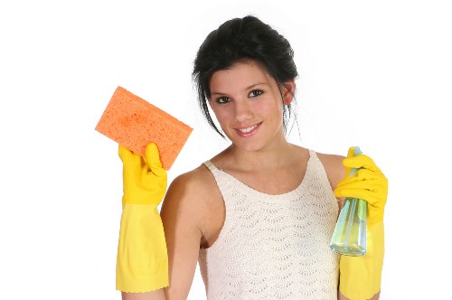Kitchen cleaning in a central London W1 home