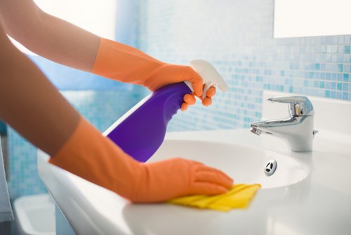 Secure checkout section for Carpet Cleaners W1 payment handling