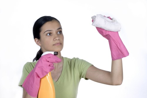 Professional kitchen deep cleaning in W1 rental property